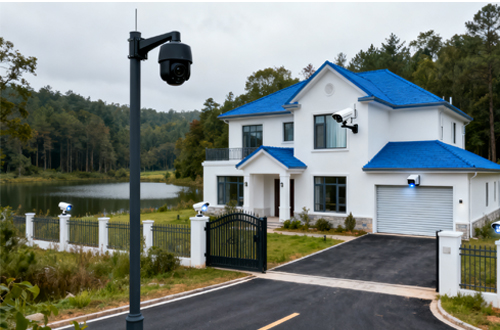 AI Video Surveillance Solution for Country Villas